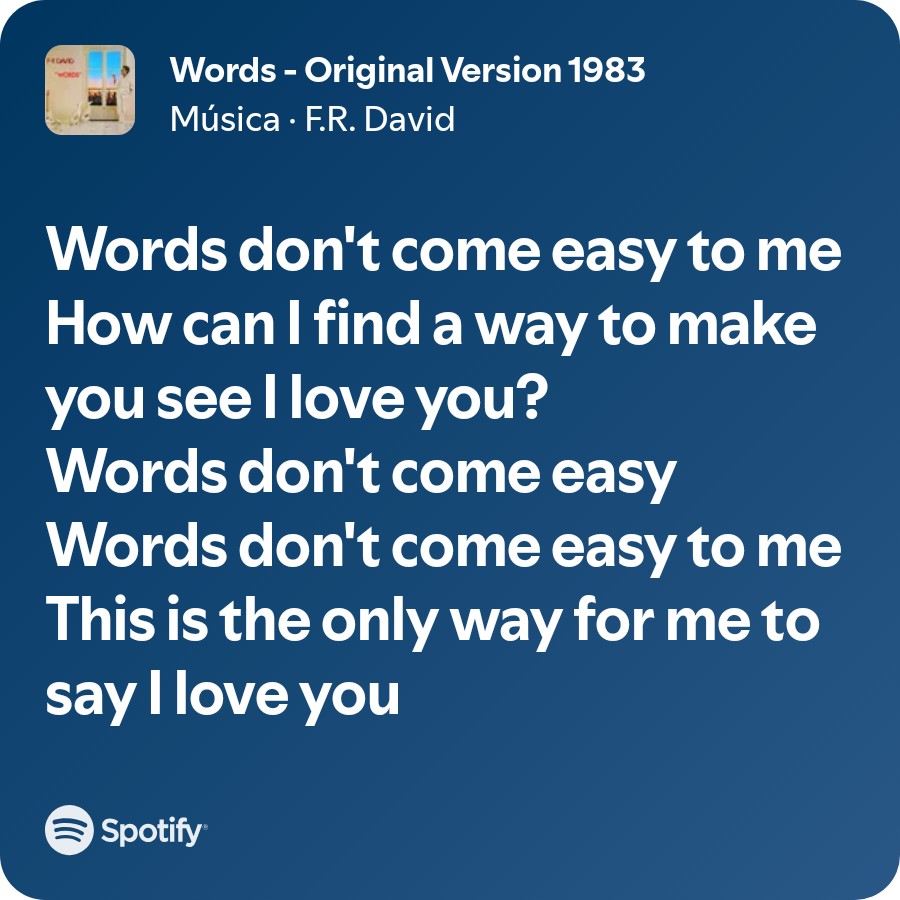 words